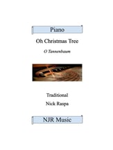Oh Christmas Tree piano sheet music cover